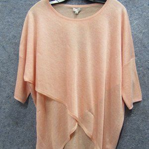 Peach Color Cremieux Top